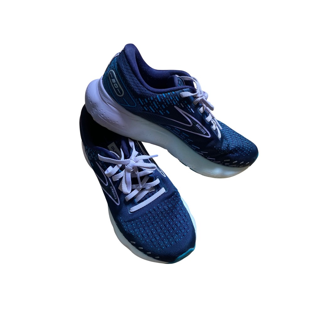 Brooks Glycerin 20 Womens Running Shoes Navy Teal Lavender 1203691B499 Size 9